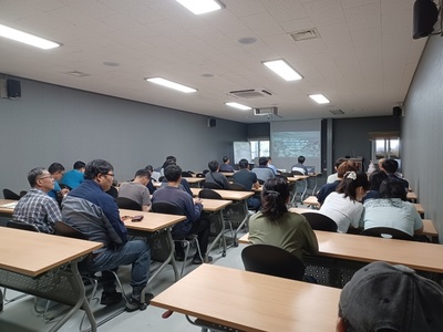 7월 전체 직원 월례회의 &  MSDS 교육 및 지게차  안전교육